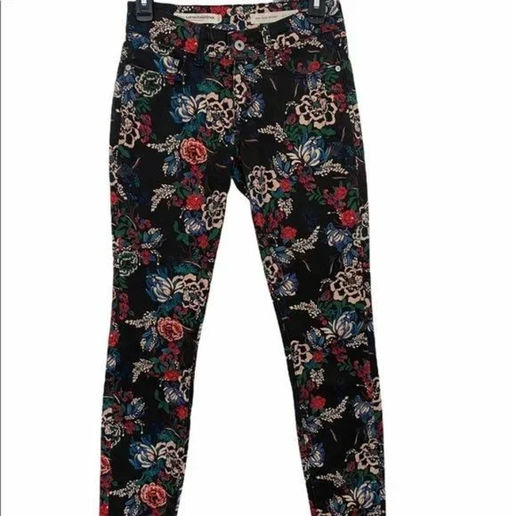 Anthropologie Pilcro & The Letterpress Mid Rise Skinny Jeans - Picture 2 of 10